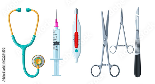 Medical Instruments Collection for Healthcare Professionals