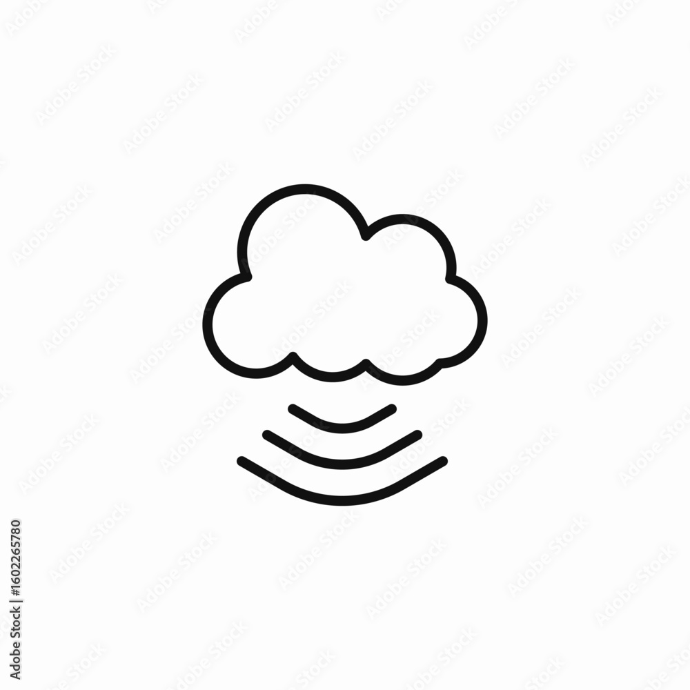 cloud network connection icon sign vector cloud network connection icon sign vector