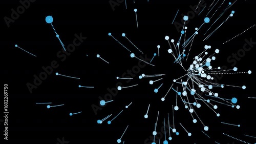 Sparkle Light Streak with Transparent Background