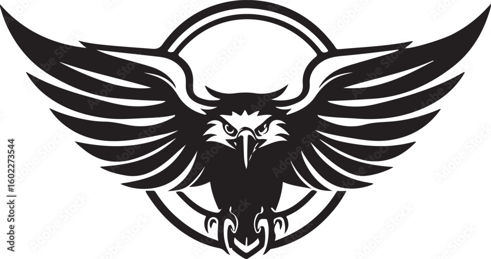 Fototapeta premium eagle tattoo design