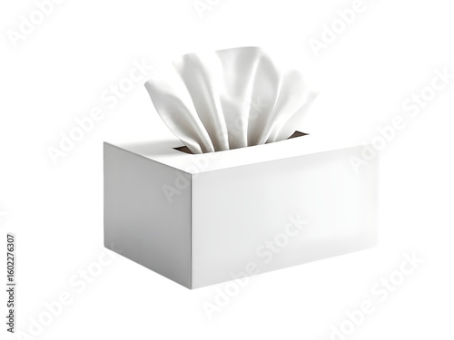 White Tissue Box – Isolated