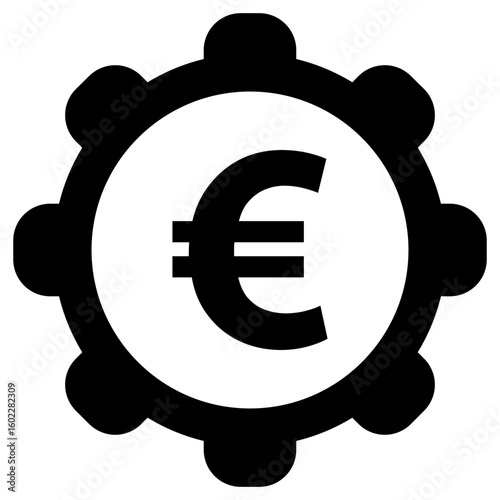 Euro und Zahnrad