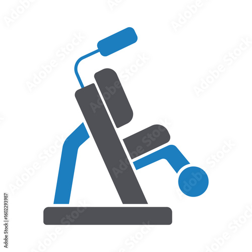 Ab crunch Vector Icon which can easily modify or edit