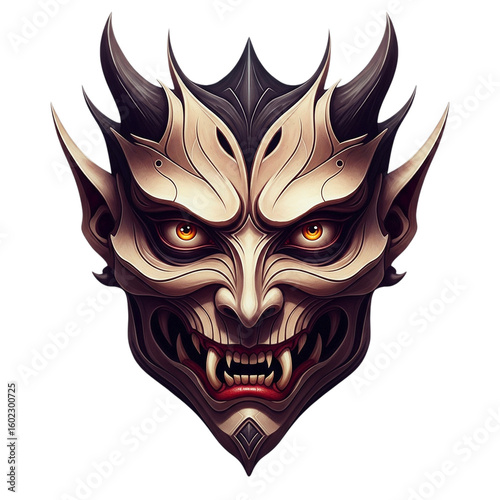 tribal skull tattoo design
