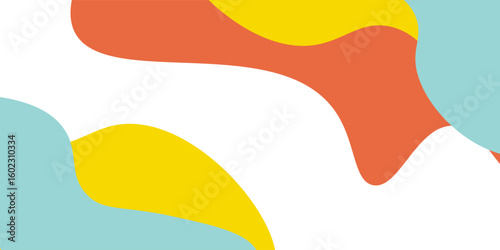 Colorful abstract geometric pop art background with wave pattern. modern vector illustration eps 10