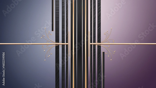 black and white abstract background