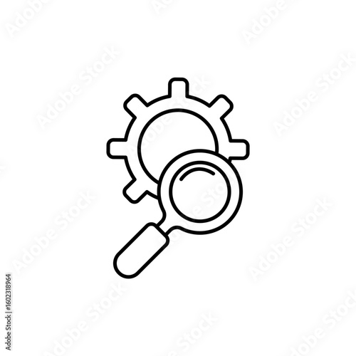 Icon a r&d, isolated against a clean background.
