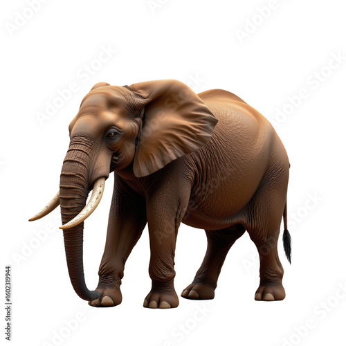 Majestic African Elephant Standing Proudly in Natural Habitat
