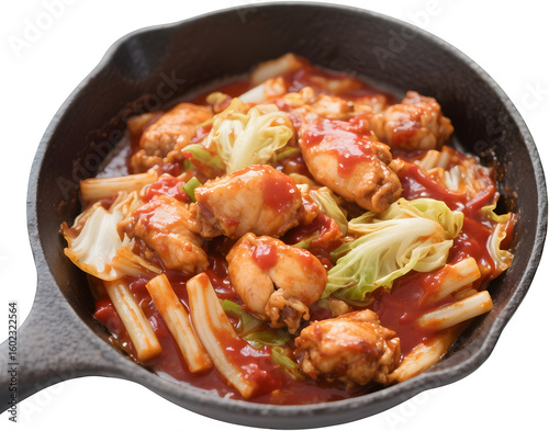 매운닭갈비철판요리