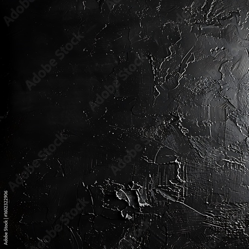 Solid obsidian black background with minimal lighting and a chalky, grunge texture, barely perceptible khurdara detailing for a premium look