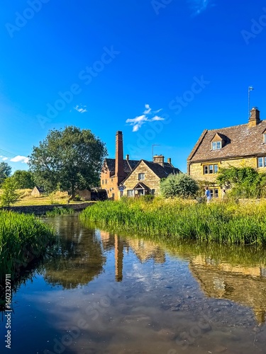 Buildings by the river 