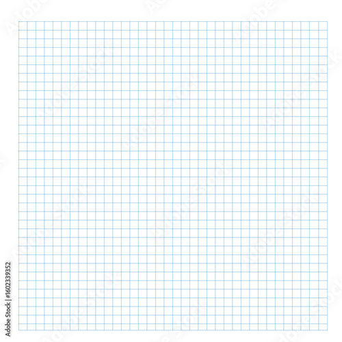 Graph, drafting paper regular square lines grid, mesh pattern. Wireframe texture. Bisect, traverse lines background. simple grating, trellis or lattice of cross lines EPS10