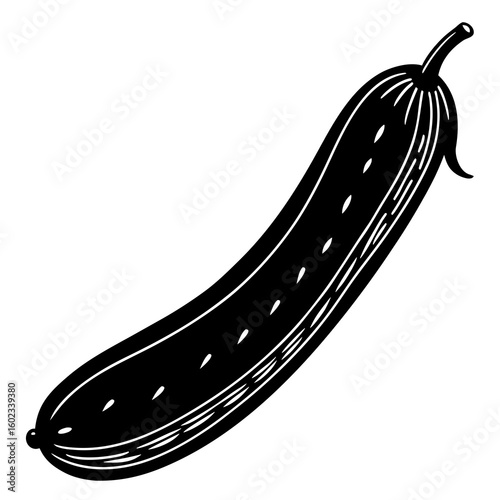 Yardlong bean  vector illustration perfect for posters, icon, t-shirts, cards, wall art prints and ai design.