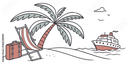 Hand-drawn grapes and isolated fresh red crayfish, lobster, and shrimp with claws