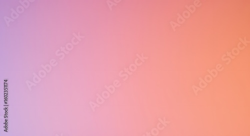 Smooth Gradient Background in Pastel Pink Orange and Purple Hues