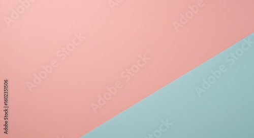 Soothing Pink and Blue Diagonal Background Design