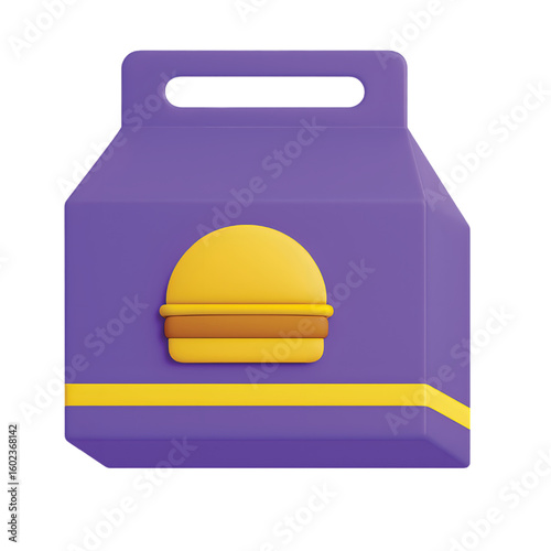 Abstract vector illustration of a red construction safety helmet symbol