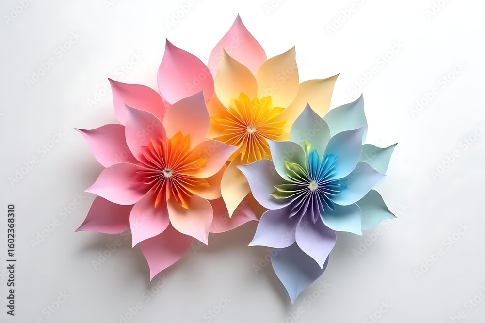 Fototapeta premium pink and white lotus