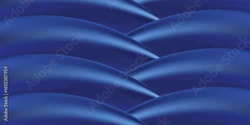 abstract background with blue waves