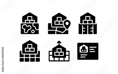 solid icon isolated warehouse map heatmap overlay warehouse map waypoint marker warehouse map aisle diagram warehouse map engine warehouse map coordinate warehouse map legend panel
