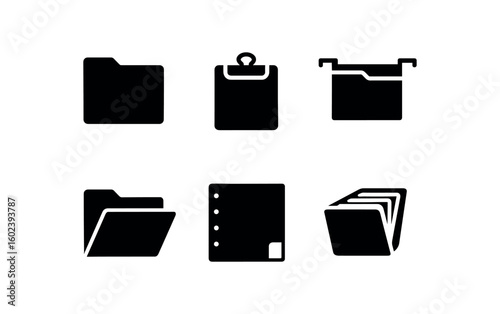 solid icon isolated folder file folder tab folder binder clip folder hanging folder frame folder inde divider folder sheet protector sleeve folder accordion file
