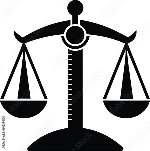ruler scale silhouette logo icon vector art