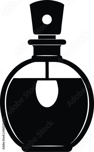 perfume bottle vector illustration