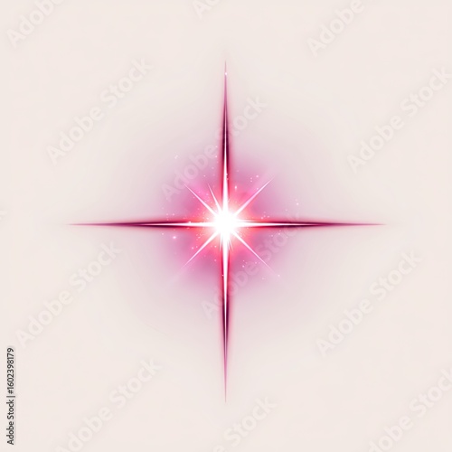 Pink Star Burst
