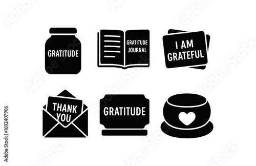 solid icon isolated gratitude gratitude jar gratitude journal gratitude affirmation cards gratitude thank note gratitude plaque gratitude meditation cushion