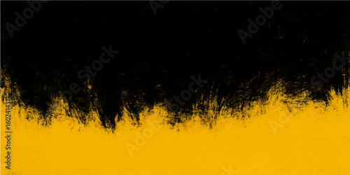 Abstract grunge background with fiery orange and yellow flame patterns and a smoky texture