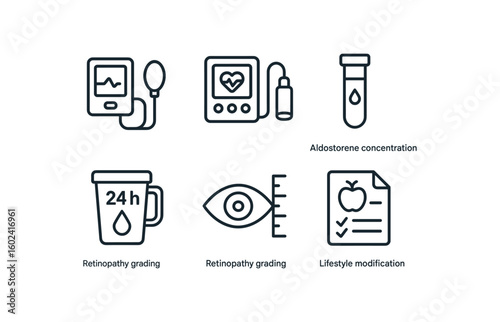 straight perfect stroke icon mono icons style isolated essential hypertension sphygmomanometer cuff essential hypertension endothelial function lyzer essential hypertension aldosterone