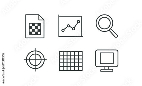 straight perfect stroke icon mono icons style isolated transparency mask overlay transparency variance plot transparency viewer lens transparency calibration tart transparency matri