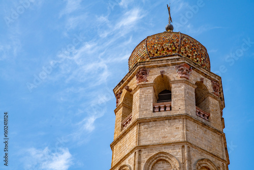 Medieval Architecture and Landmarks in Oristano, Italy