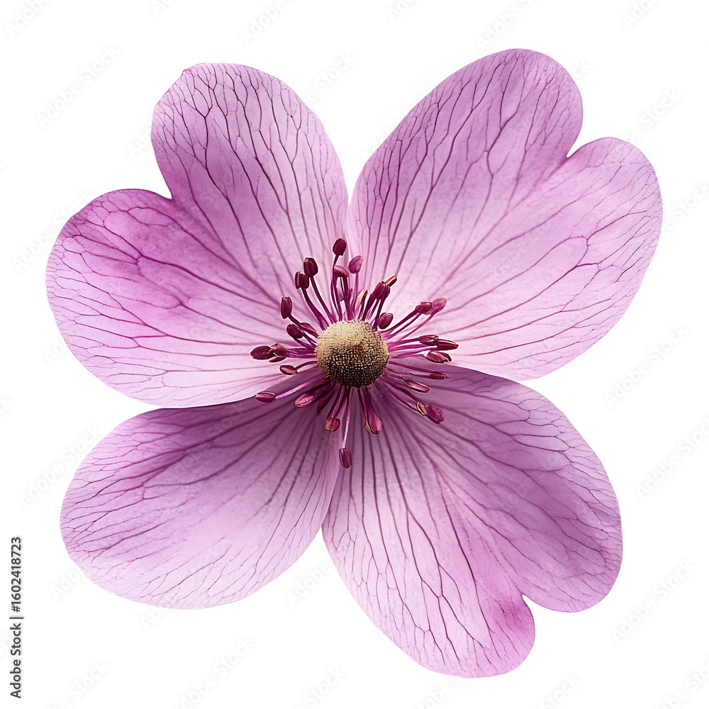 Fototapeta premium Windflower Petal png
