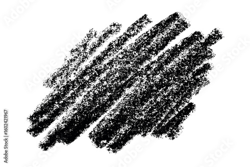 Brush paint stroke texture swatch Hand painted background Ink scribble dab clipart Paint smudge for tags and stamps design