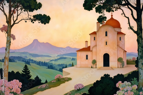 Top Art Nouveau Style illustrations 