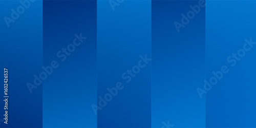 Abstract blue background with glowing geometric lines. Modern blue gradient square shape design. Futuristic technology concept. Suit for brochure,