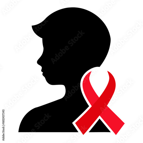 Hiv Patient Stock Illustrations, Cliparts and Royalty Free Hiv MAN and girls  icon line airt vactor Illustrations on white background