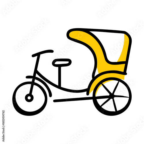 Rickshaw Icon