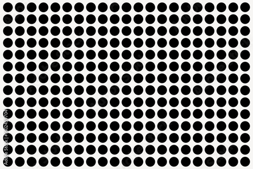 Black & white dots background vector