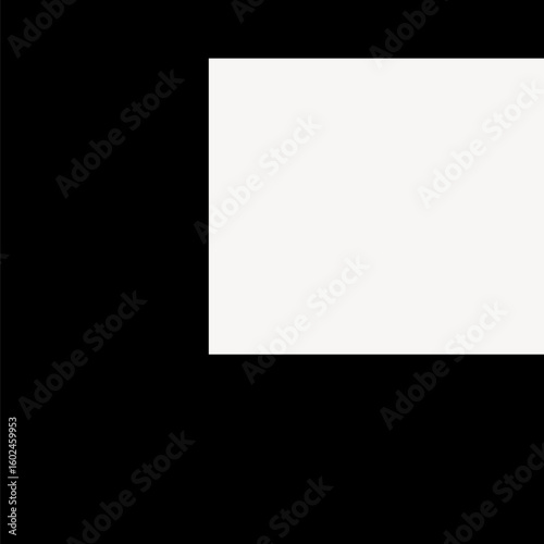 Black & white frame collage element vector