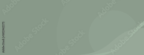 Soft green background with smooth, flowing wave patterns. The green background adds a calming, minimalist texture. Aesthetic background vector. Green background.