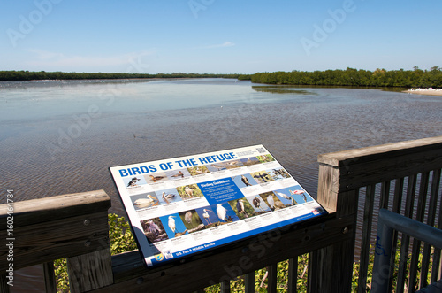 Quadro su tela Réserve Merritt Island, refuge faunique national J