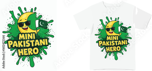 Buy mini pakistani hero t shirt design for independence day celebration sale