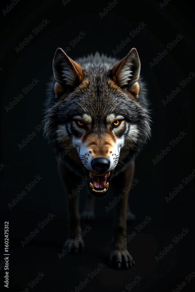 Naklejka premium Feral Gaze