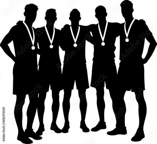 tennis, silhouette, sport, players, female, vector art, illustration, 