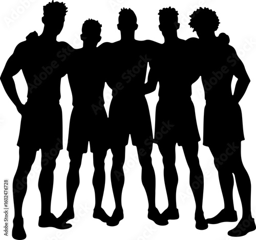 tennis, silhouette, sport, players, female, vector art, illustration, 