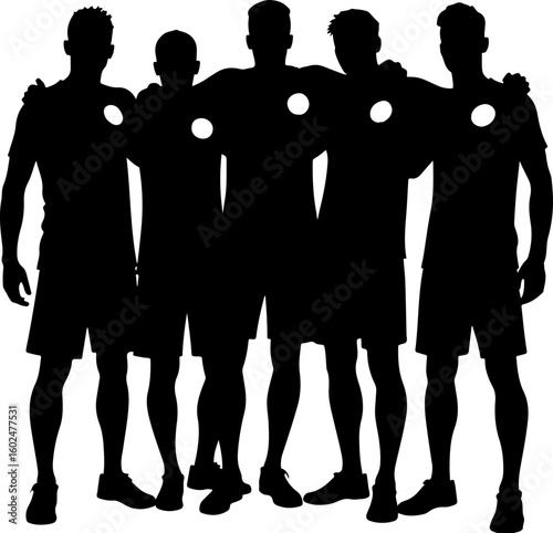 tennis, silhouette, sport, players, female, vector art, illustration, 