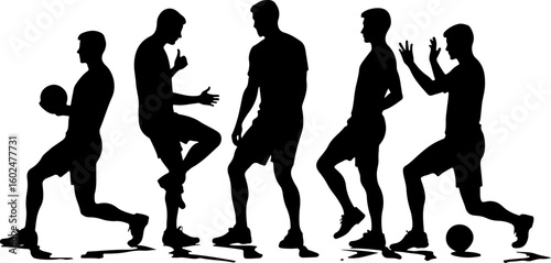 tennis, silhouette, sport, players, female, vector art, illustration, 