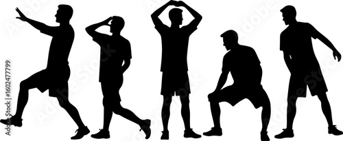 tennis, silhouette, sport, players, female, vector art, illustration, 